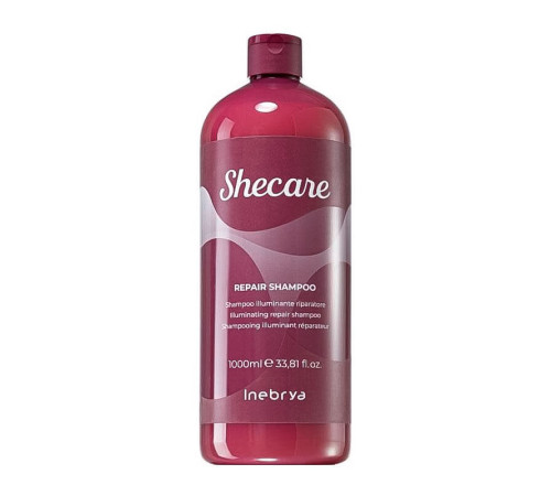 Відновлюючий шампунь Inebrya Shecare repair shampoo для сухого та пошкодженого волосся, 1000 мл