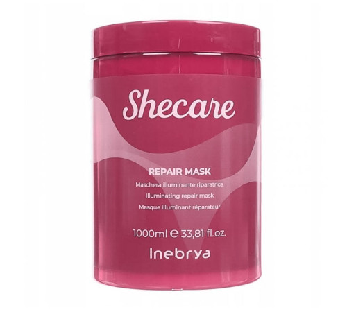 Відновлююча маска Inebrya Shecare Repair Mask для сухого та пошкодженого волосся, 1000 мл