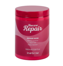 Відновлююча маска Inebrya Shecare Repair Mask для сухого та пошкодженого волосся, 1000 мл