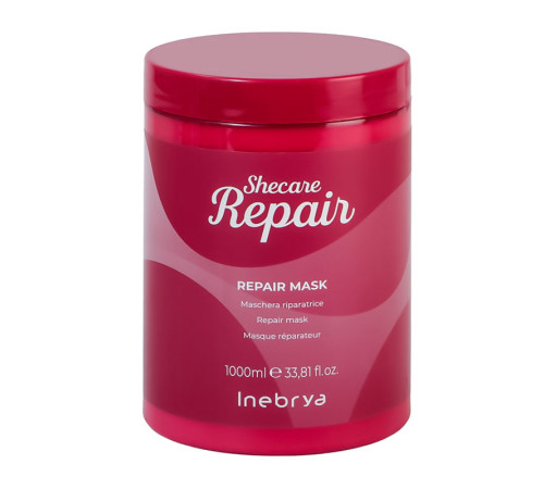 Відновлююча маска Inebrya Shecare Repair Mask для сухого та пошкодженого волосся, 1000 мл