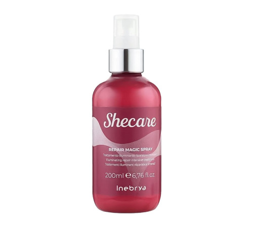 Відновлюючий спрей Inebrya Shecare repair Magic Spray відновлюючий для сухого та пошкодженого волосся (200 мл)
