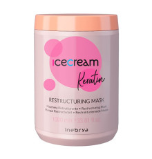 Відновлююча маска для волосся Inebrya Keratin Restructuring Mask з кератином, 1000 мл