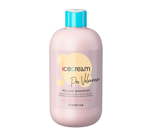 Відновлюючий шампунь Inebrya Ice Cream Volume Shampoo для тонкого волосся, 300 мл