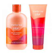 Набір Inebrya Color Perfect шампунь і маска для фарбованого волосся, 300/250 мл