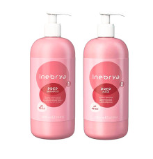Набір Inebrya Pred Deep Cleansing Shampoo + Regenerating Mask шампунь та маска для волосся, 2х1000 мл