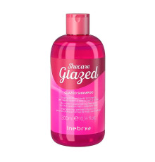 Шампунь Inebrya Sheсаre Glazed Shampoo для блиску волосся з ефектом глазурування, 300 мл