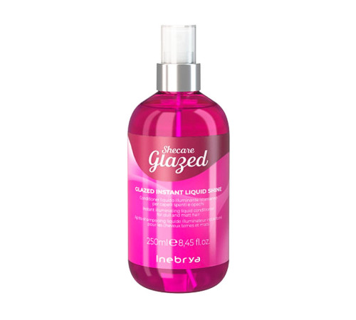Кондиціонер Inebrya Sheсare Glazed Instant Conditioner для блиску волосся з ефектом глазурування, 250 мл