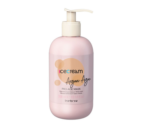 Маска Inebrya Argan Oil Pro-Age Shine Mask з аргановим маслом для фарбованого волосся, 300 мл