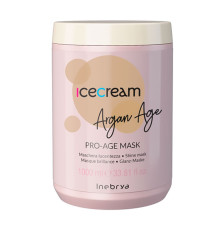 Маска Inebrya Argan Oil Pro-Age Shine Mask с аргановым маслом для окрашенных волос, 1000 мл