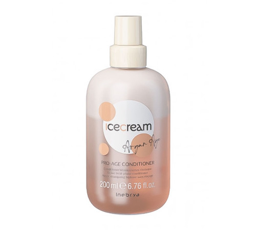 Двухфазный кондиционер Inebrya Argan Oil Pro Age 2-Phase Conditioner с аргановым маслом, 200 мл
