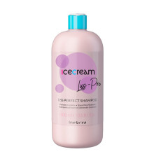 Разглаживающий шампунь Inebrya Ice Cream Liss Pro Liss Perfect Shampoo для жестких и непослушных волос, 1000 мл