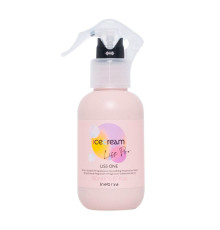 Разглаживающий спрей Inebrya Ice Cream Liss Pro Liss One 15 in 1 для жестких и пушистых волос, 150 мл