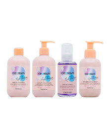 Набір Inebrya Ice Cream Age Therapy Hair Lift QUAD шампунь, кондиціонер, сироватка і крем для відновлення волосся, 2х300/100/100 мл