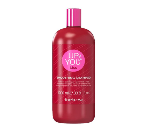 Шампунь Inebrya Up To You Smoothing Shampoo для розгладжування волосся, 1000 мл