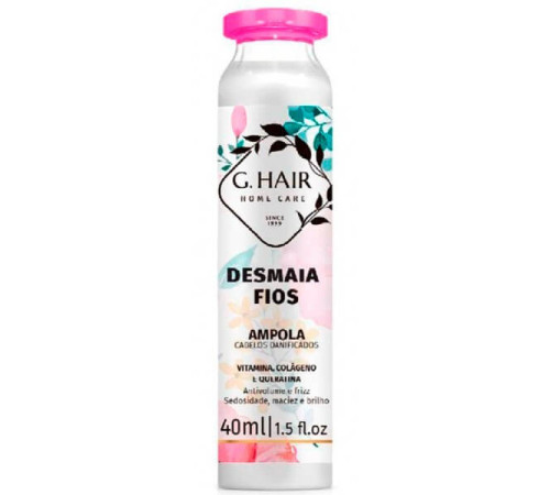 Вітамінна ампула Inoar G.HAIR Desmaia Fios (40 мл)