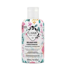 Безсульфатний кондиціонер Inoar G.Hair Relaxa Fios для пошкодженого та сивого волосся (300 мл)