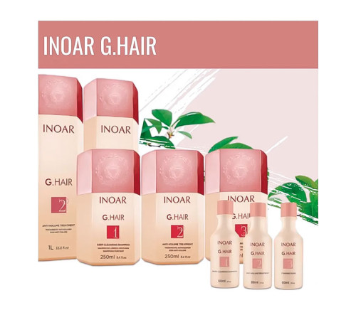 Кератин Inoar G.Hair Keratin Treatment, 1000 мл (заводська)