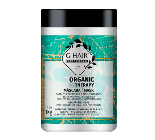 Ботокс для волосся Inoar G.HAIR B-tox Organic Therapy, 1000 мл (заводська)