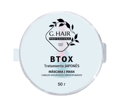 Холодний ботoкс Inoar G.Hair B-tox Japones Tratamento Mask для відновлення волосся, 50 г (розлив)