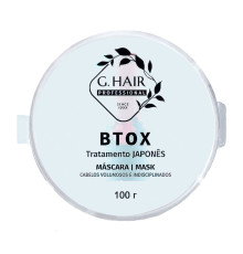 Холодний ботoкс Inoar G.Hair B-tox Japones Tratamento Mask для відновлення волосся, 100 г (розлив)