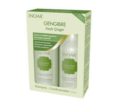 Набор "шампунь + кондиционер" Duo Inoar Fresh Ginger с имбирем
