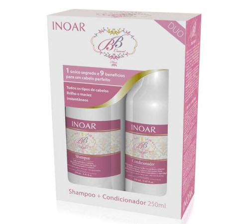 Набор "шампунь + кондиционер" Duo Inoar BB Cream