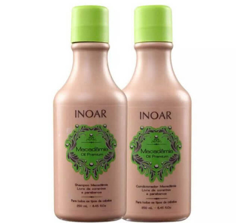 Набор "шампунь + кондиционер" Duo Inoar Macadamia Care