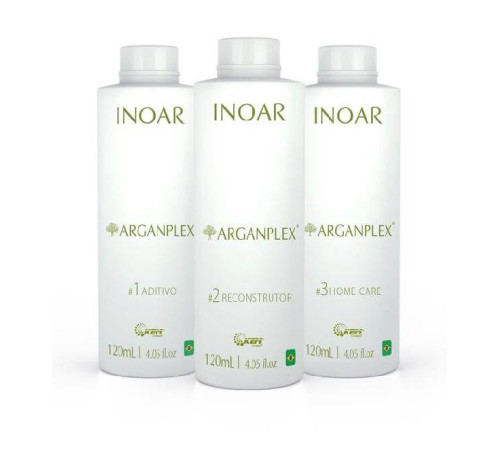 Набор Inoar Argan Pleх для защиты волос во время окрашивания