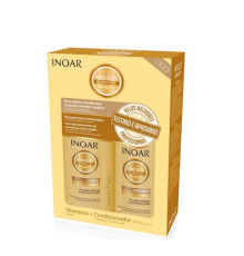 Набір Duo Inoar Absolute Day Moist CLR для домашнього догляду (шампунь + кондиціонер)
