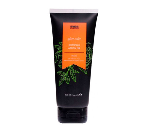 Маска Invidia Botoplus Argan Mask для окрашенных волос с аргановым маслом (EIN2052), 200 мл (заводская)