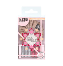 Подарунковий набір (резинка SPRUNCHIE та 6 резинок ORIGINAL) Invisibobble BRITISH ROYAL DUO QUEEN FOR A DAY