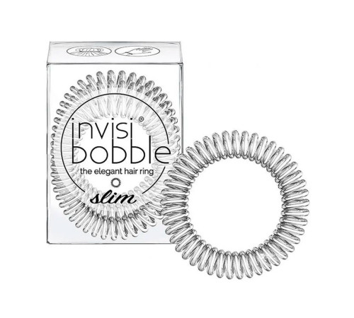 Резинка-браслет для волосся Invisibobble SLIM Mother of Chrome 