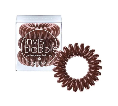Резинка-браслет для волосся Invisibobble Original Pretzel Brown