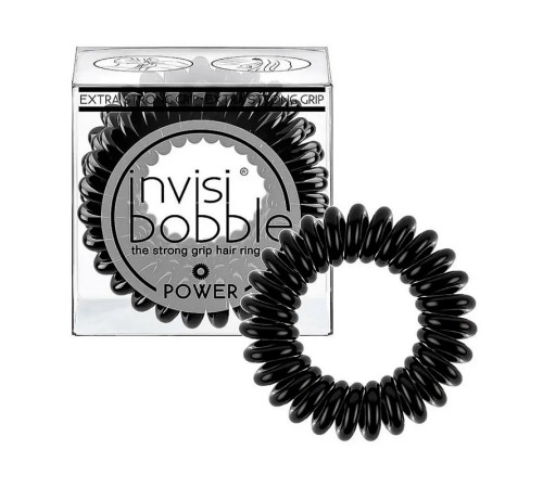 Резинка-браслет для волосся Invisibobble POWER True Black 