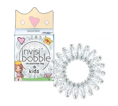 Резинка-браслет для волос Invisibobble KIDS Princess Sparkle