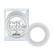 Резинка-браслет для волосся Invisibobble SLIM Crystal Clear