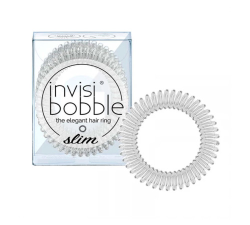 Резинка-браслет для волос Invisibobble SLIM Crystal Clear