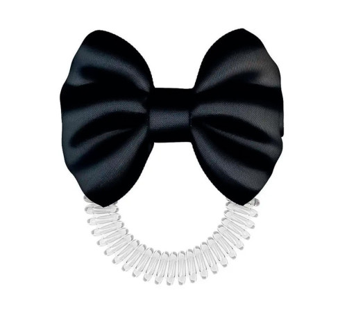 Резинка-браслет для волосся Invisibobble BOWTIQUE True Black