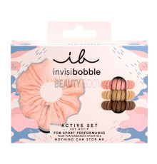 Подарунковий набір (резинка SPRUNCHIE та 3 резинки POWER) Invisibobble GIFT SET Nothing Can Stop Me