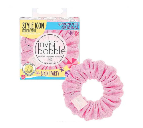 Резинка-браслет для волос Invisibobble SPRUNCHIE Bikini Party Sun's Out, Bums Out (1 шт.)