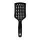Продувна щітка-браш Janeke Vent Detangling Brush для розплутування та сушіння волосся широка чорна