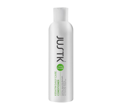 Кондиціонер кератиновий Justk Keratin Daily Care Conditioner безсульфатний для щоденного використання 250 мл