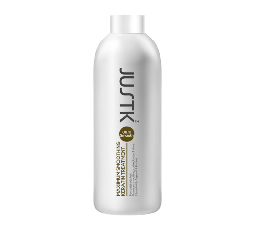 Нанопластика для волосся Justk Maximum Smoothing Keratin Treatment, 1000 мл (заводська)