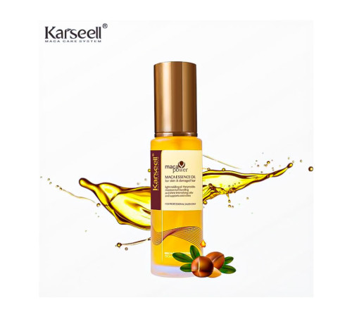 Арганова олійка Karseell Мaca Essence Oil сироватка для відновлення пошкодженого волосся, 50 мл