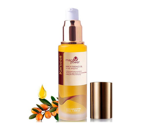 Арганова олійка Karseell Мaca Essence Oil сироватка для відновлення пошкодженого волосся, 50 мл