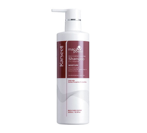 Шампунь Karseell Мaca Essence Moisture Shampoo для сухого та пошкодженого волосся, 500 мл
