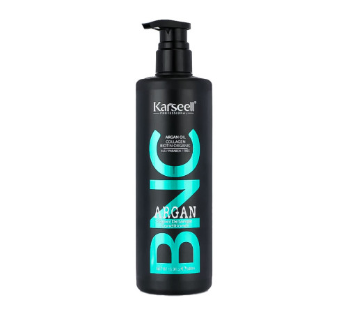 Живильний кондиціонер Karseell BNC Argan Super Detangle Conditioner для зволоження та гладкості волосся, 500 мл