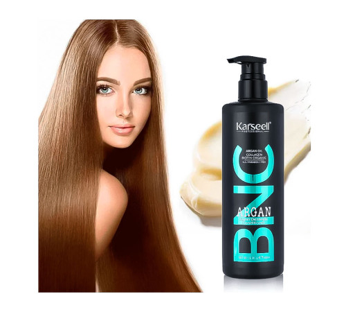 Живильний кондиціонер Karseell BNC Argan Super Detangle Conditioner для зволоження та гладкості волосся, 500 мл