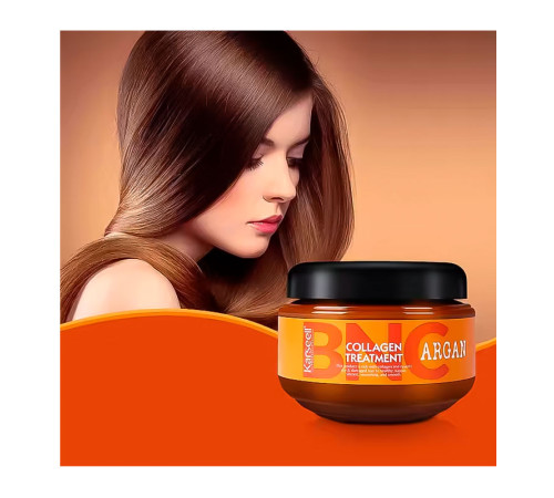 Колагенова маска для волосся Karseell BNC Argan Collagen Treatment з аргановою олією та кератином, 550 мл