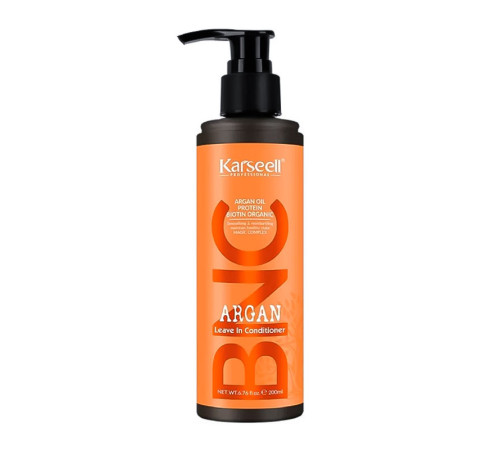 Несмываемый крем-кондиционер Karseell BNC Argan Leave-in Conditioner для поврежденных волос, 200 мл